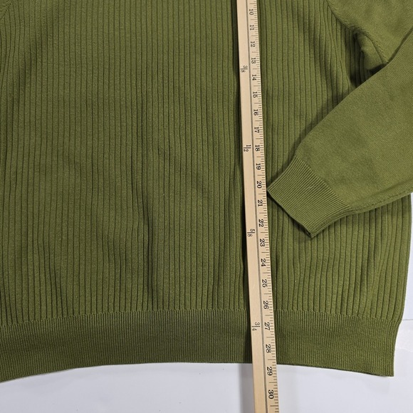Duluth Coolerino Crew Sweater Mens XL Green Coolmax Wool Blend Outdoor Casual - Picture 8 of 8